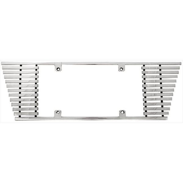 Ipcw IPCW CWL-842B Billet License Plate Frame 8Mm Billet Angled Edge Extends Out 4 In.; 2 In. CWL-842B